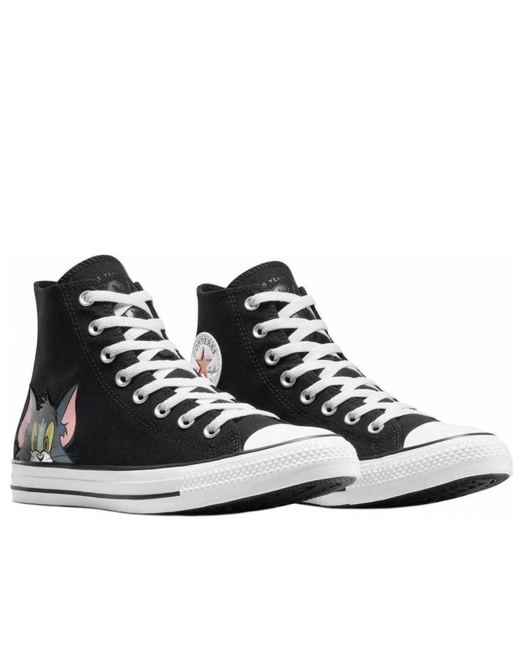 Converse Black X Tom & Jerry Chuck Taylor All Star High for men
