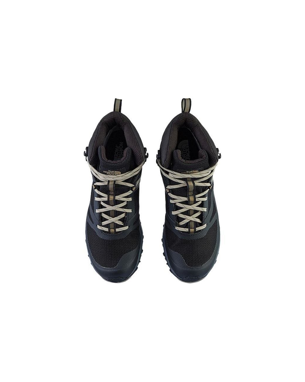 The North Face Black Litewave Mid Futurelight Hiking Shoes 'Tnf' for men