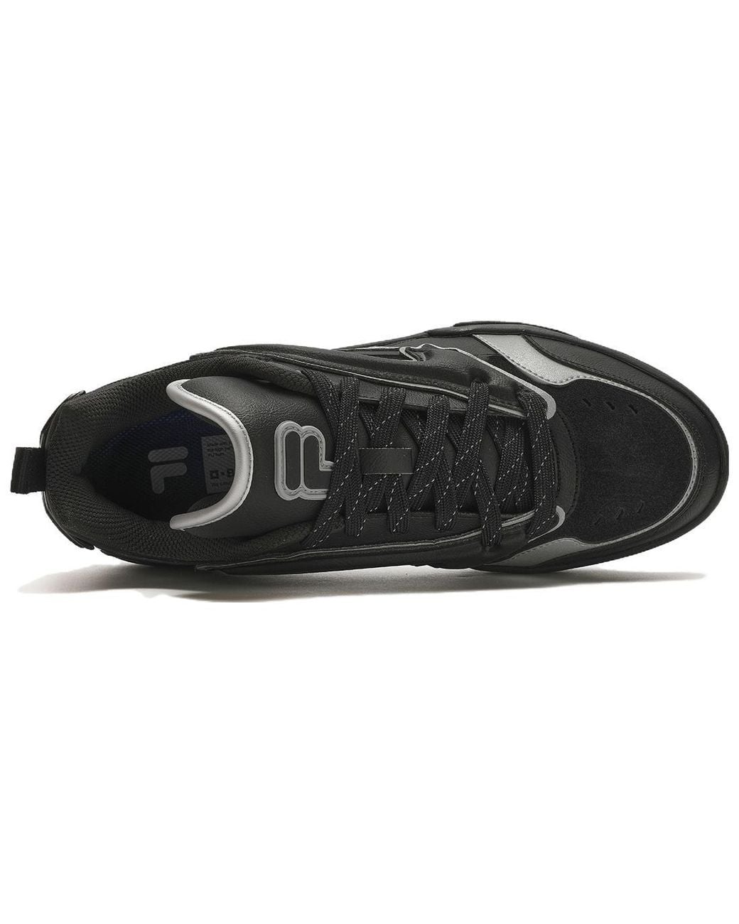 Fila Black Desperado Low Top Shoes for men