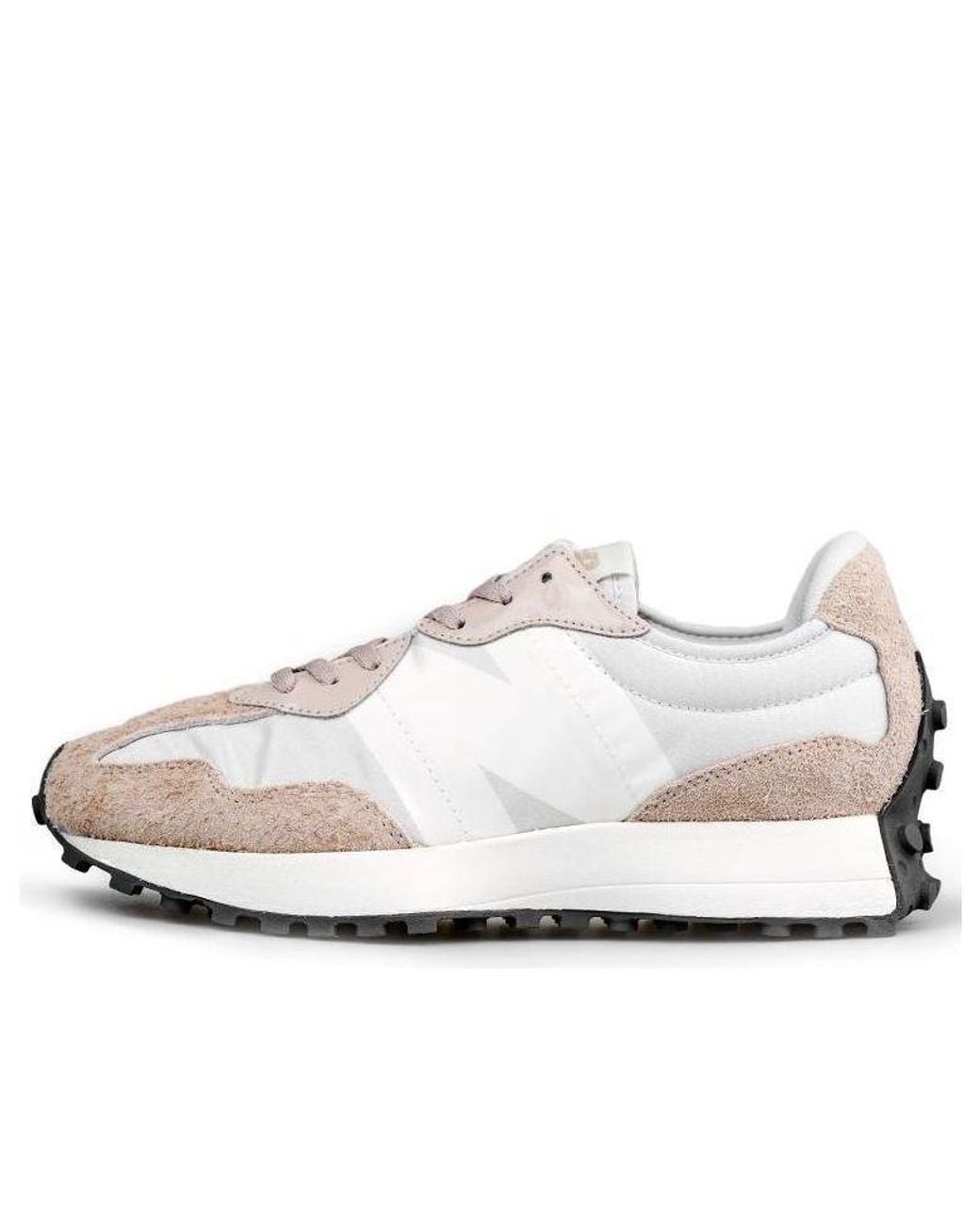 New Balance White 327