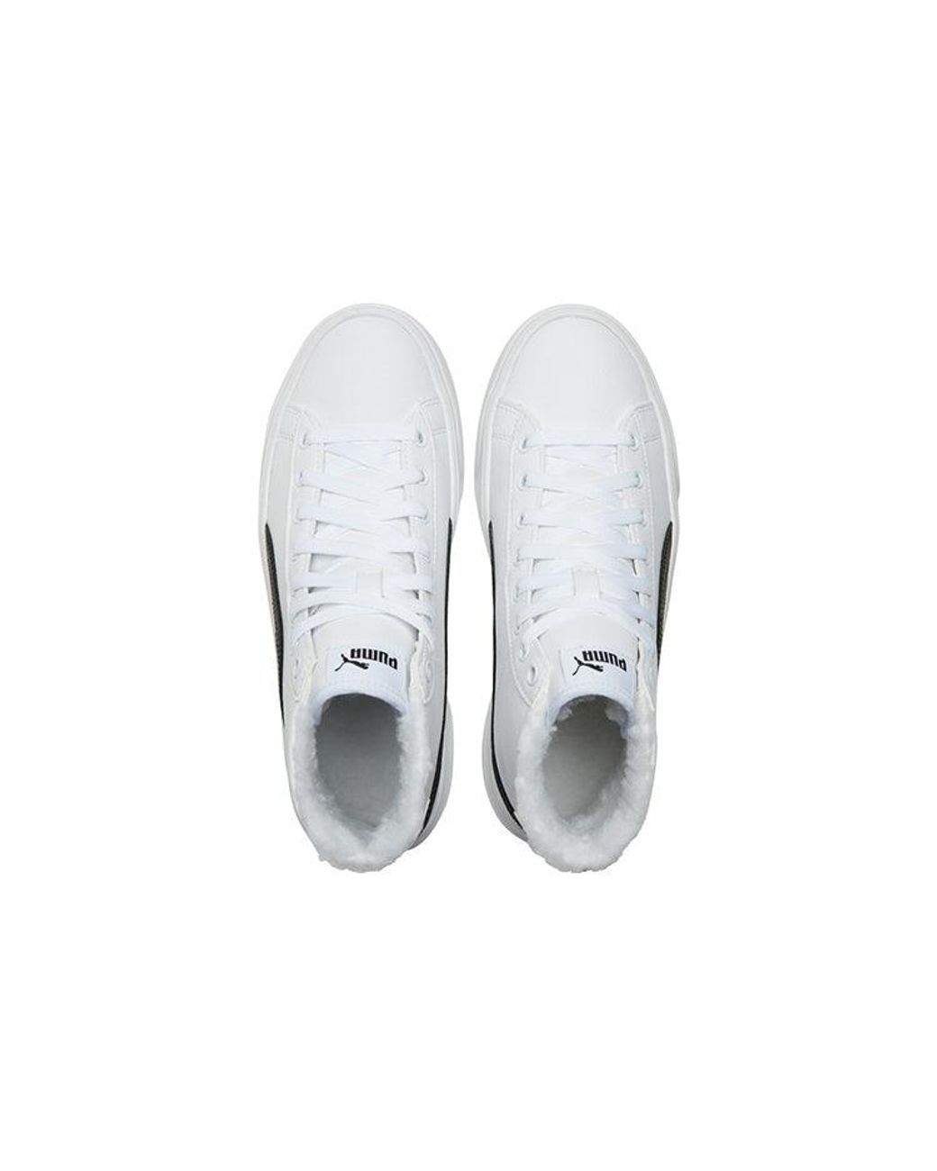 PUMA White (Wmns) Kaia Mid 'Fur