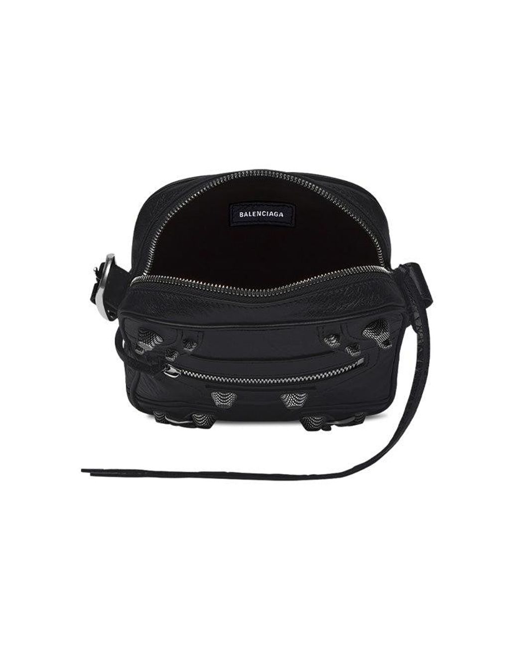 Balenciaga Black Le Cagole Crossbody Bag for men