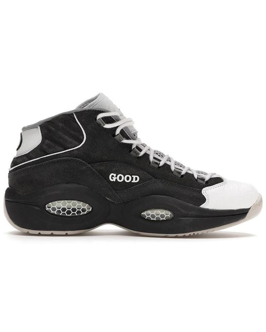 Reebok White Question Mid 'Misunderstood' for men