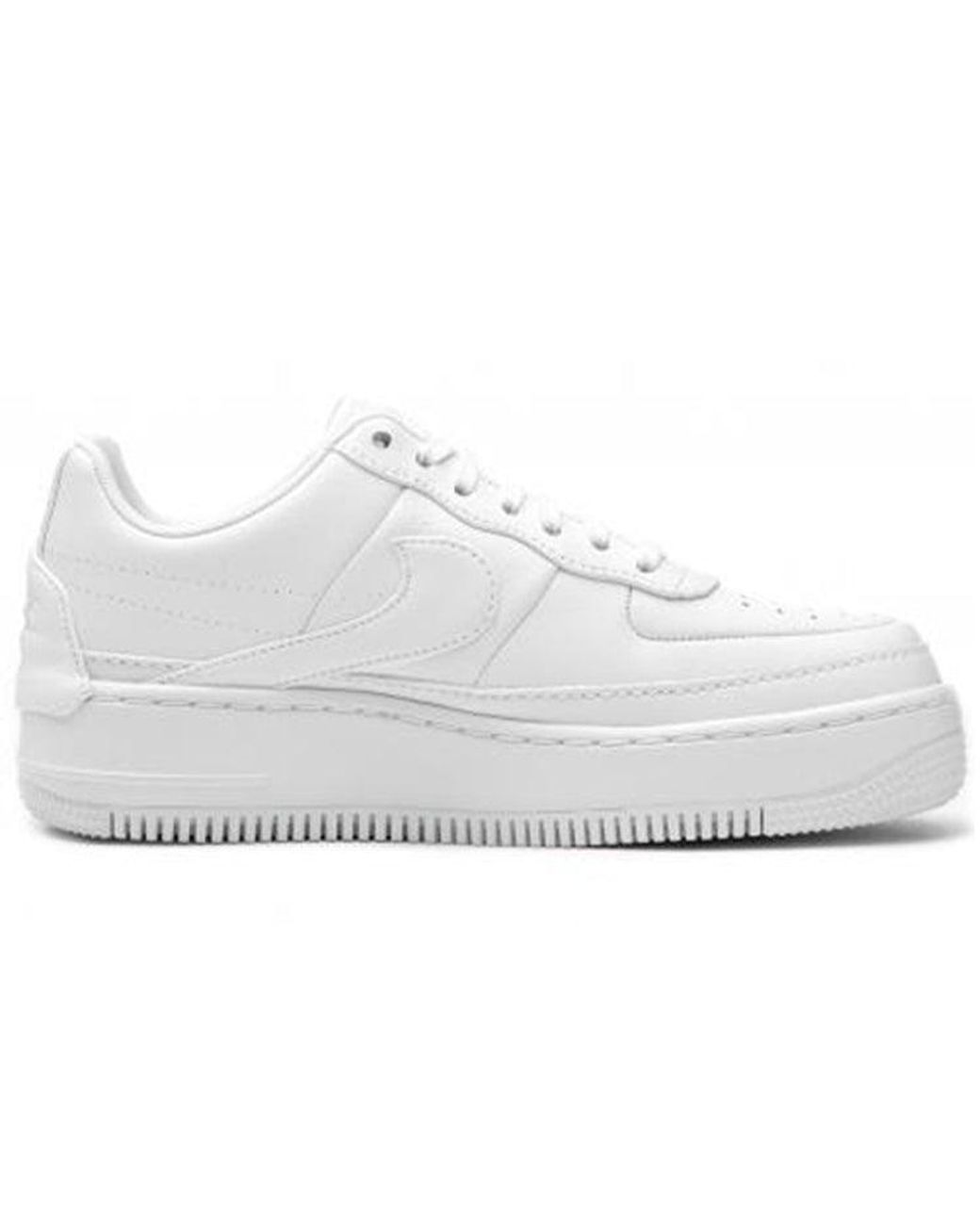nike air force 1 jester sneakers in triple white