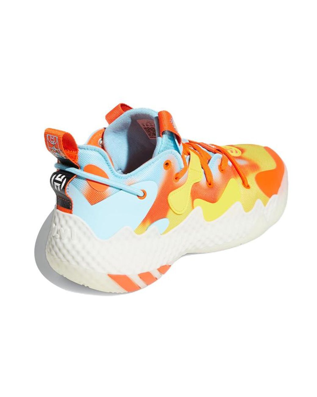 Adidas Orange Harden Volume 6 'Burning Winter' for men