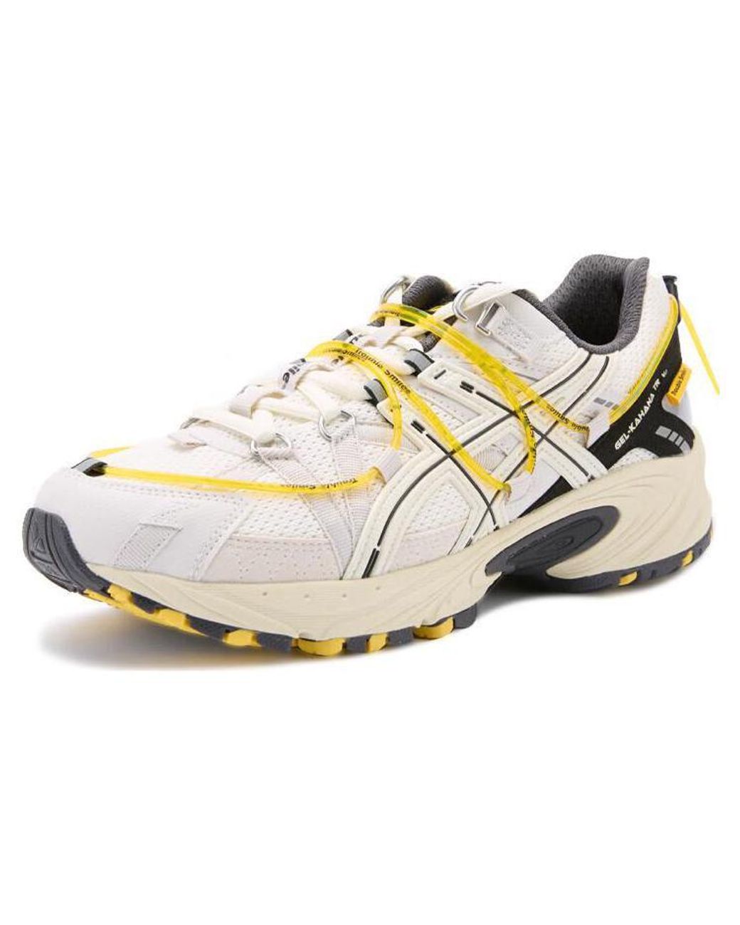 Asics White Trouble Smile Gel-Kahana Tr V2 for men