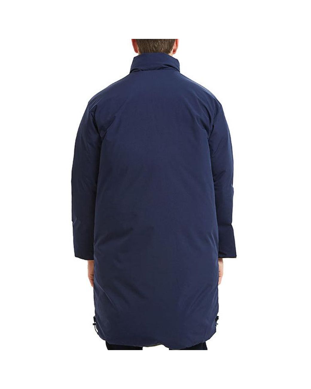 New Balance Green Reversible Long Puffer Jacket for men