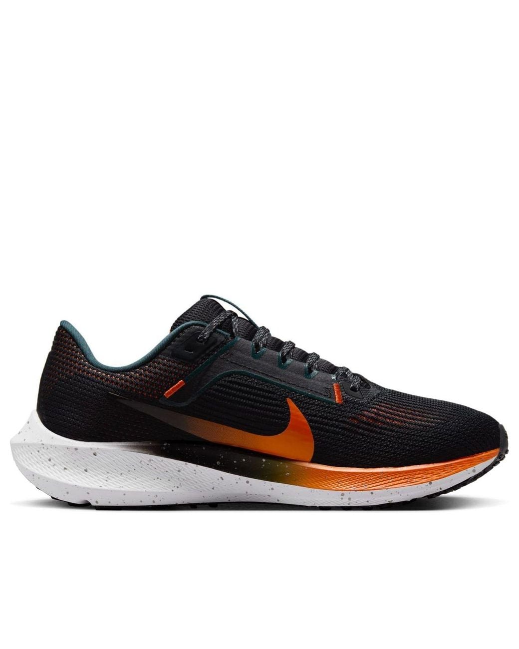 Nike Black Pegasus 40 Road Running Shoes for men