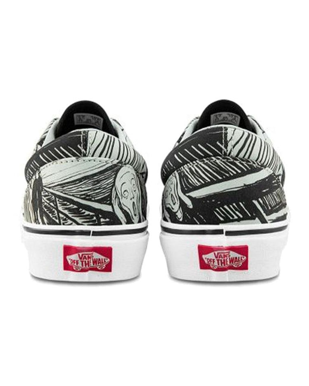 Vans White Moma X Era 'Edvard Munch's The Scream' for men