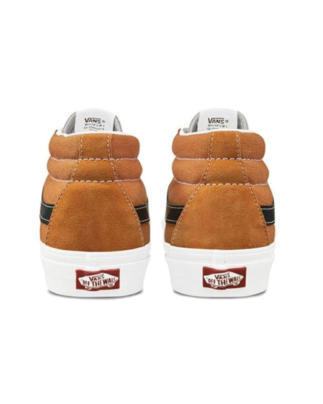 Vans Brown Retro Sport Sk8-Mid Shoes for men