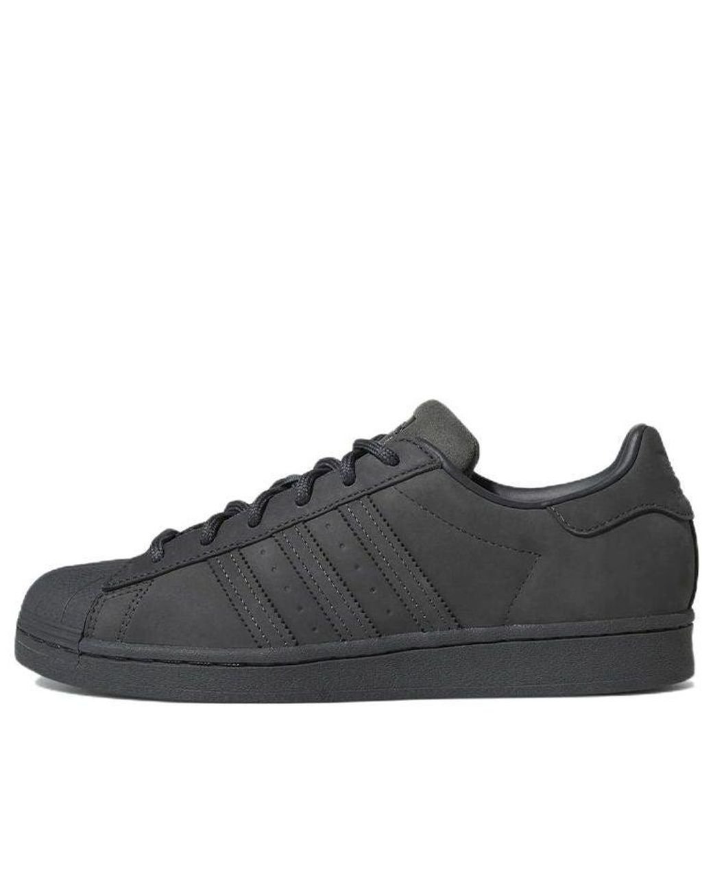 adidas Superstar 'double Grey' in Black for Men | Lyst
