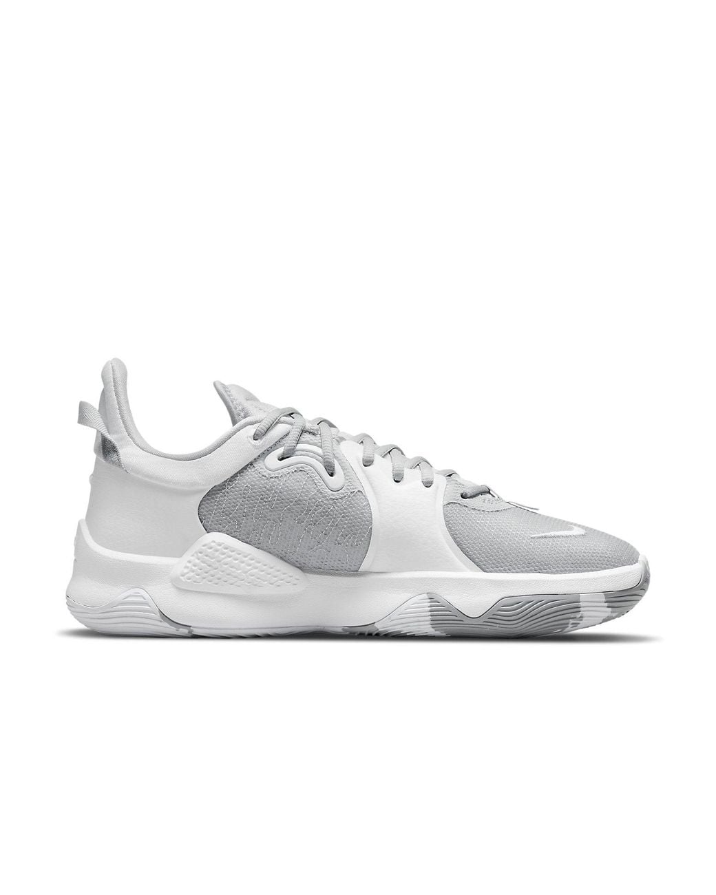 Nike White Pg 5 Tb 'Wolf' for men