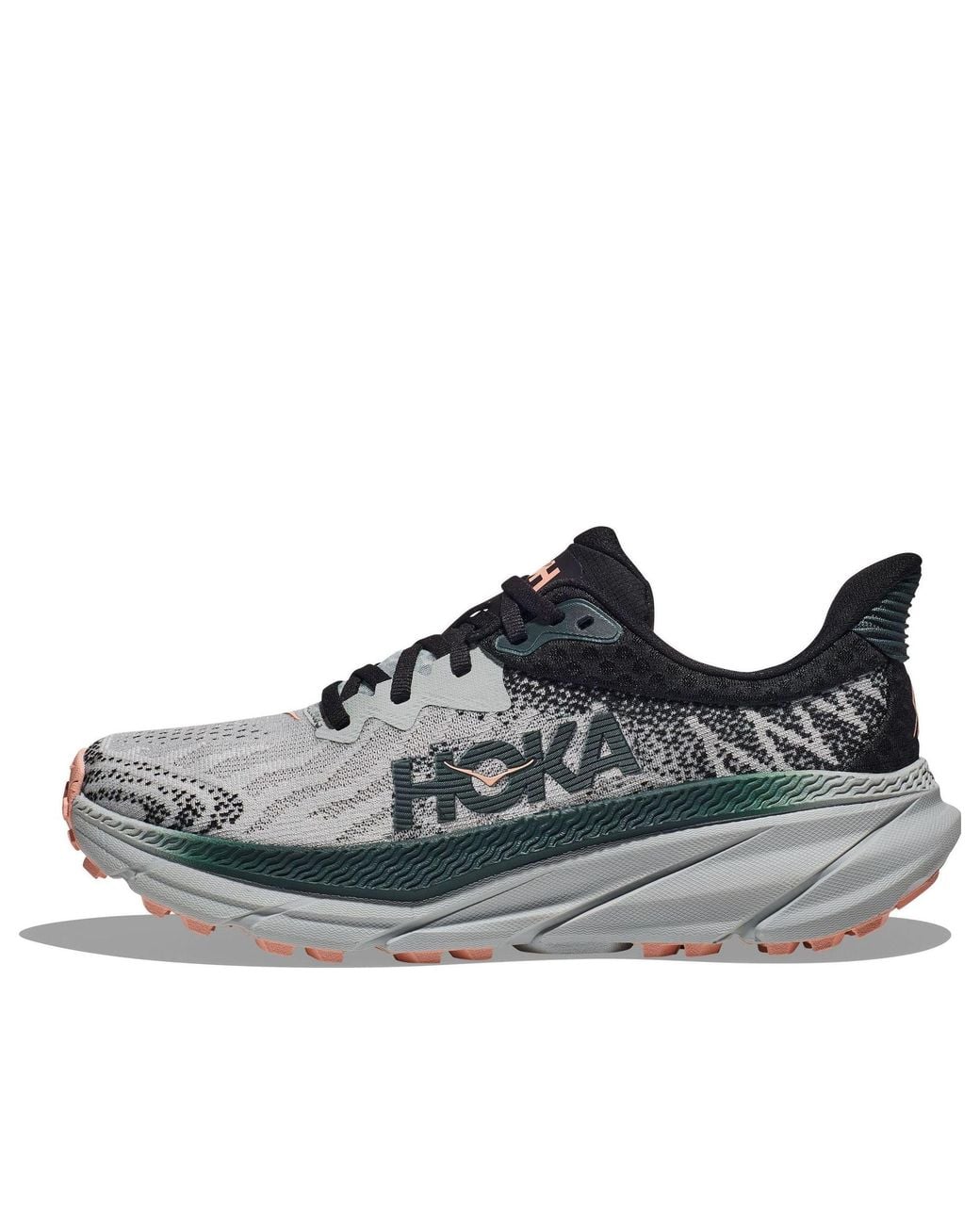 Hoka One One Gray (Wmns) Challenger Atr 7 'Harbor Mist Spruce'