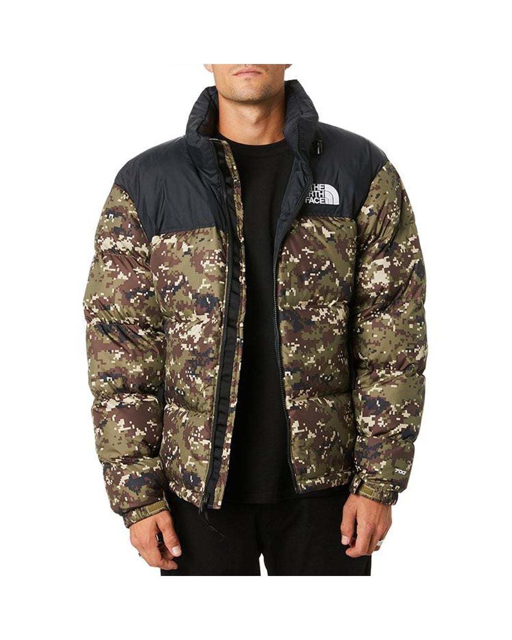 The North Face Green 1996 Retro Nuptse Jacket Tumbleweed 700 for men