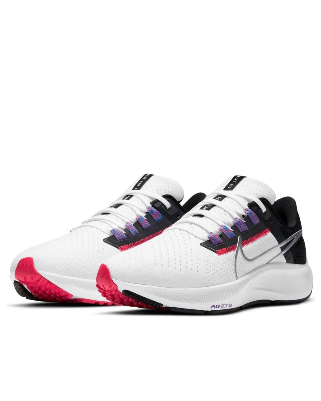 Nike White Air Zoom Pegasus 38 Running Shoes