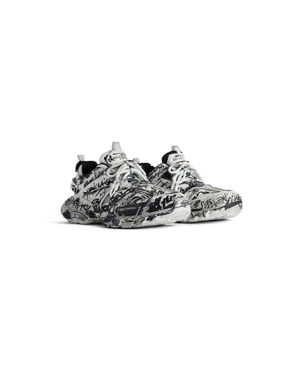 Balenciaga Black Track Graffiti for men