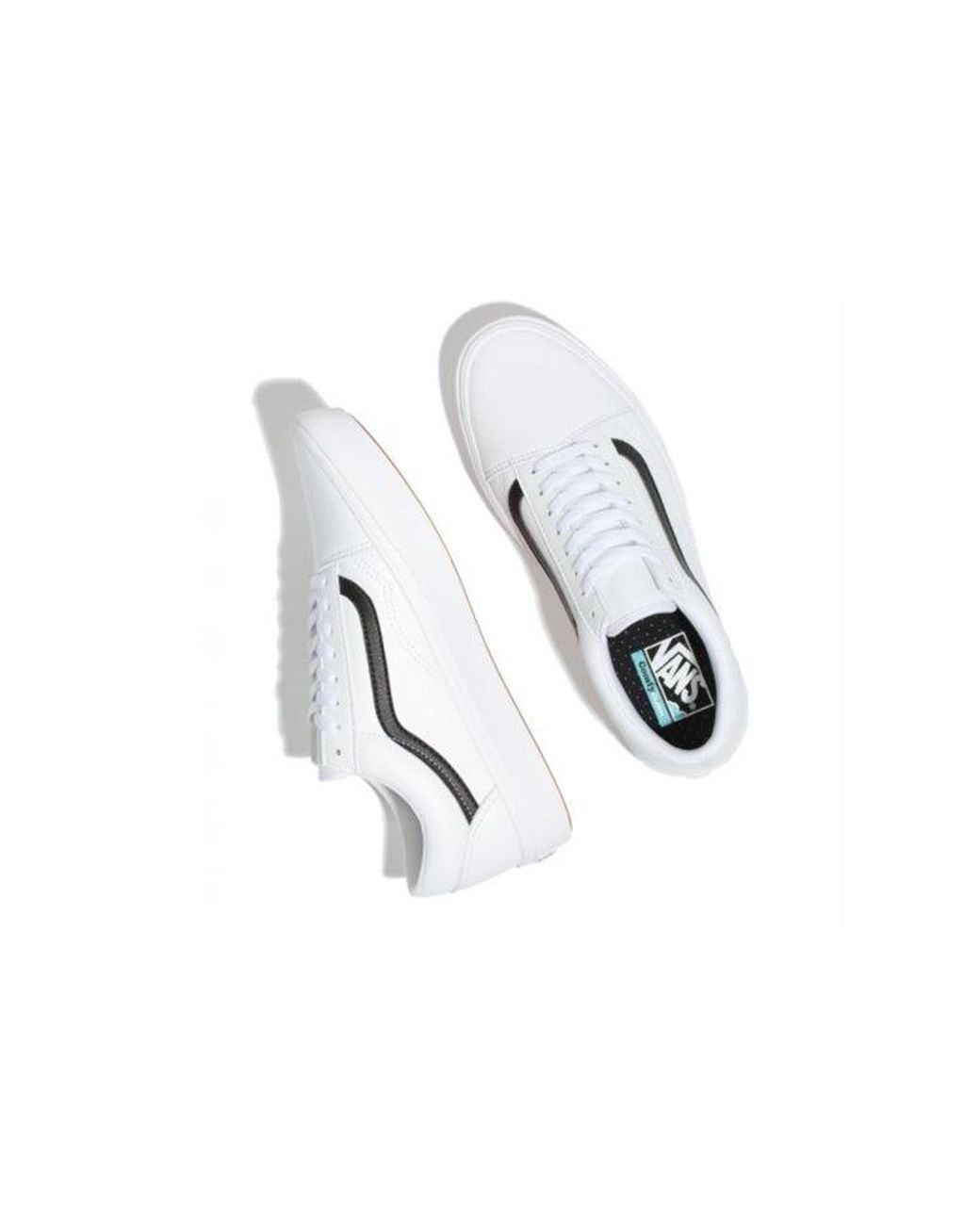 Vans White Comfycush Old Skool 'Classic Tumble for men