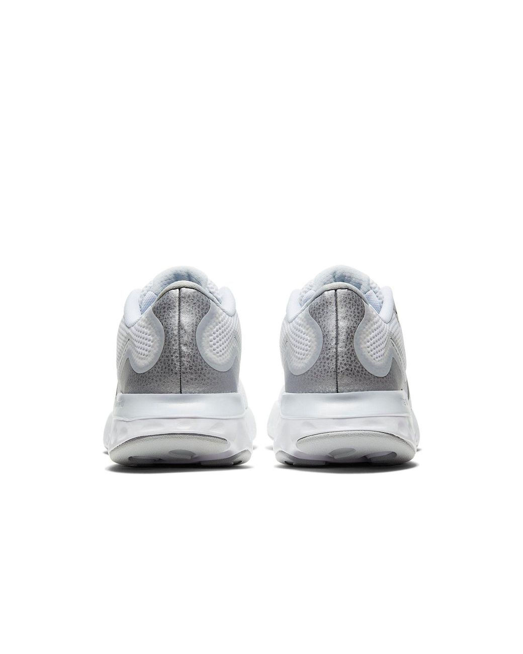 Nike White (Wmns) Renew Run Metallic'