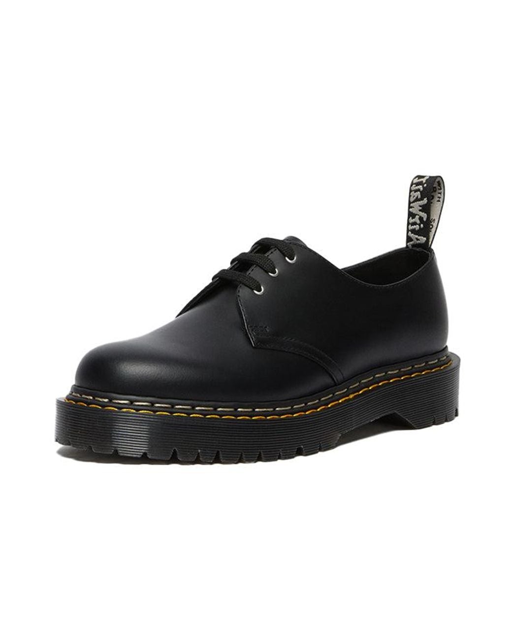 Dr. Martens Black 1461 Bex Ds Ro X Rick Owens for men