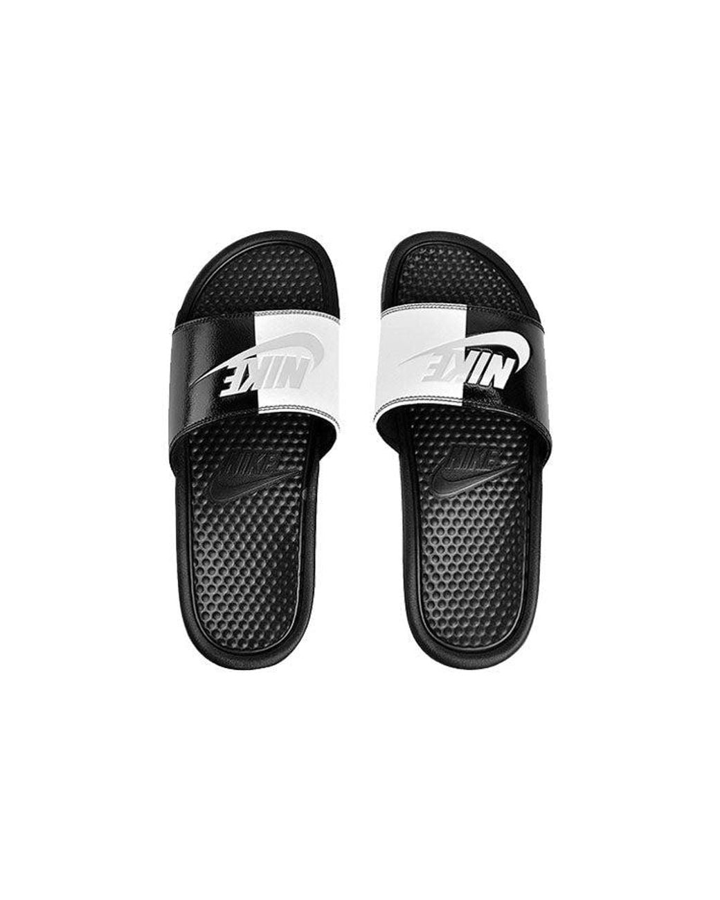 Nike Black Benassi Jdi Pure Platinum' for men