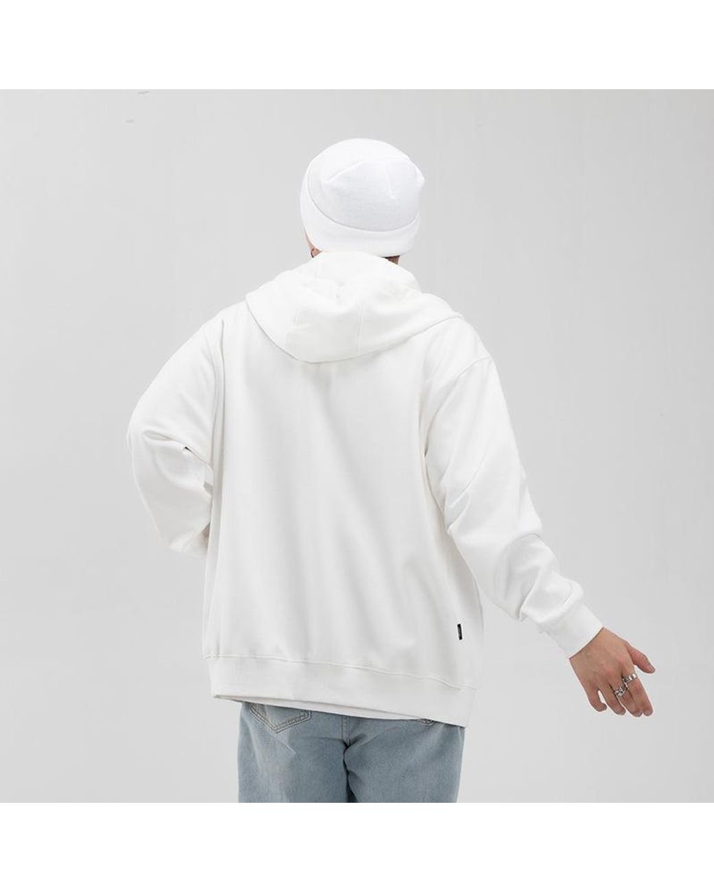 Mizuno White Logo Solid Jacket for men