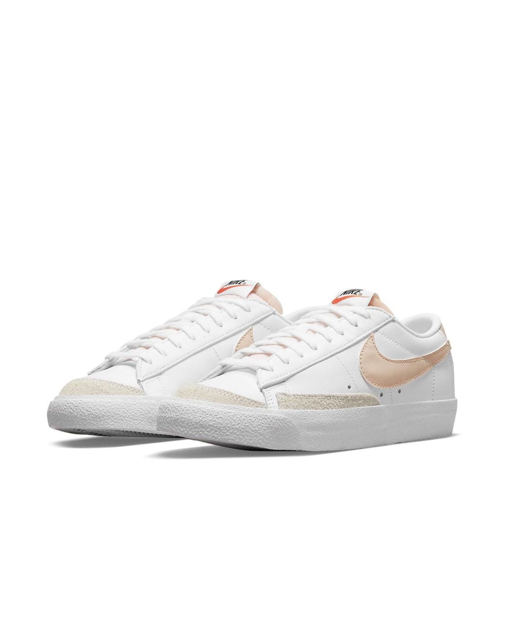 Nike White (Wmns) Blazer Low '77 Pale Coral'