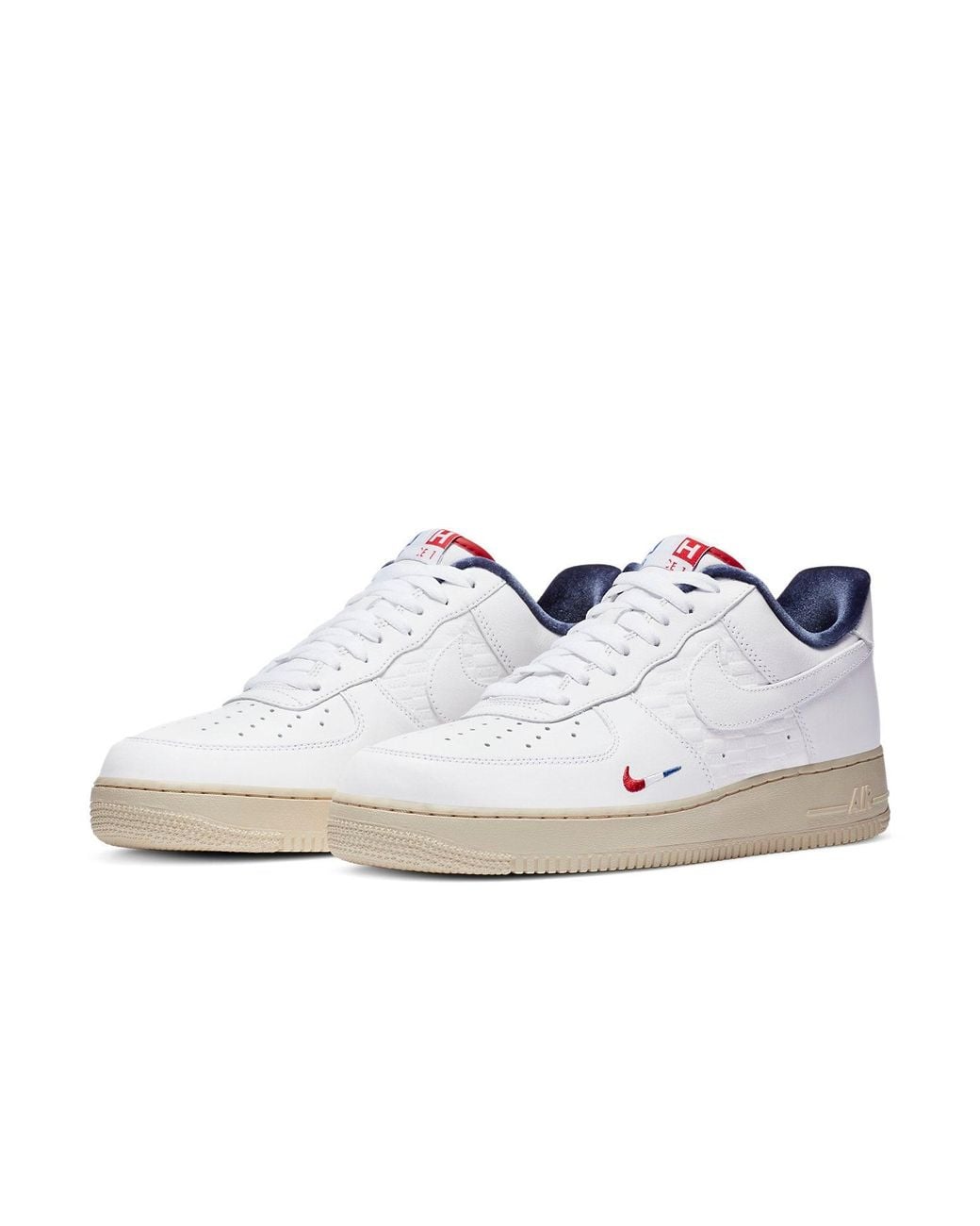 Nike White X Kith Air Force 1 Low 'France' for men