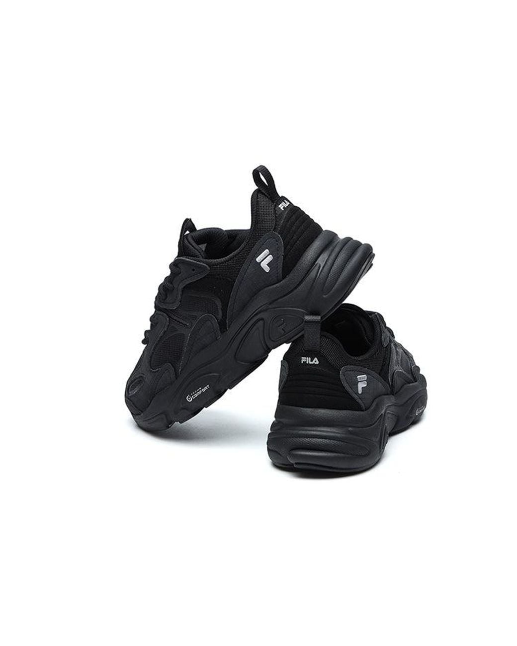 Fila Black (Wmns) Mars 2 Low-Top Running Shoes