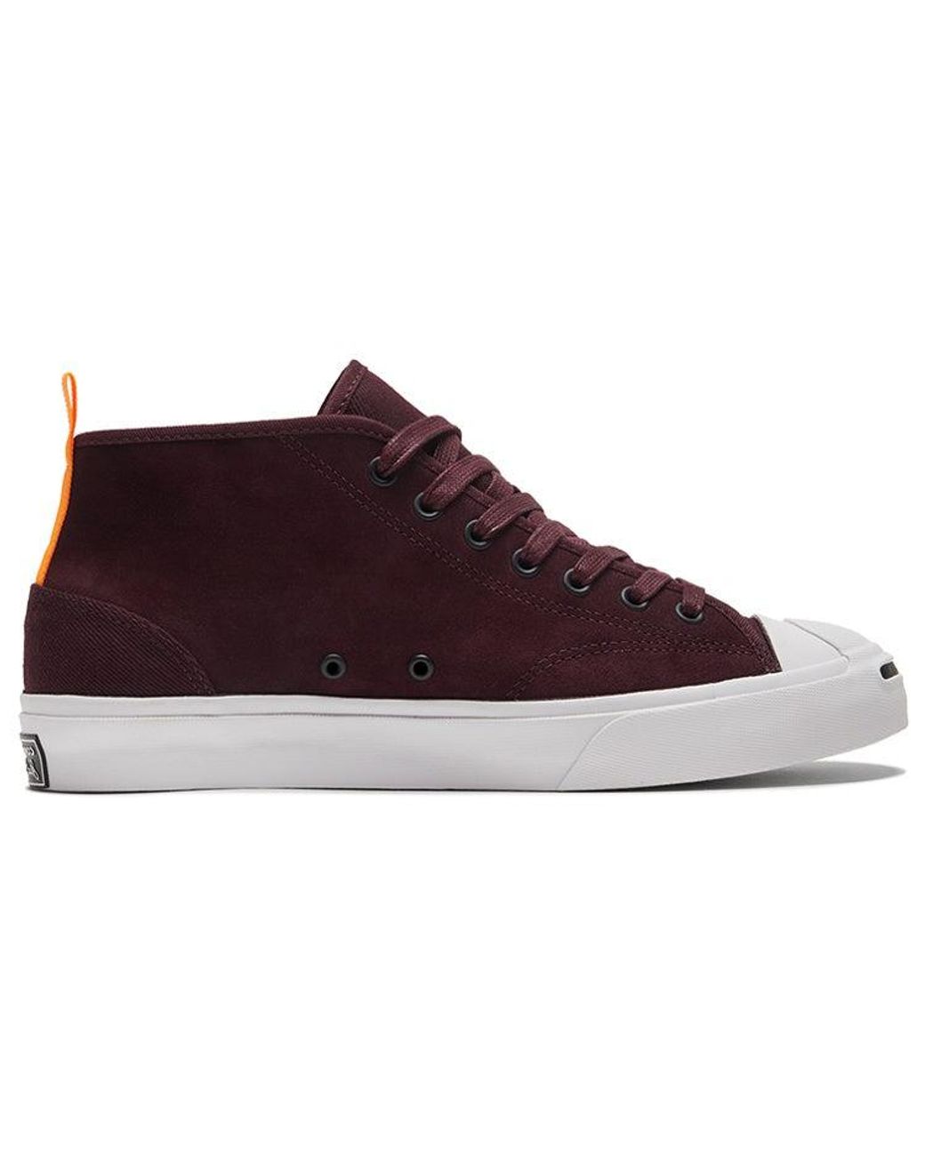 Converse Brown Jack Purcell Mid 'Deep Bordeaux' for men