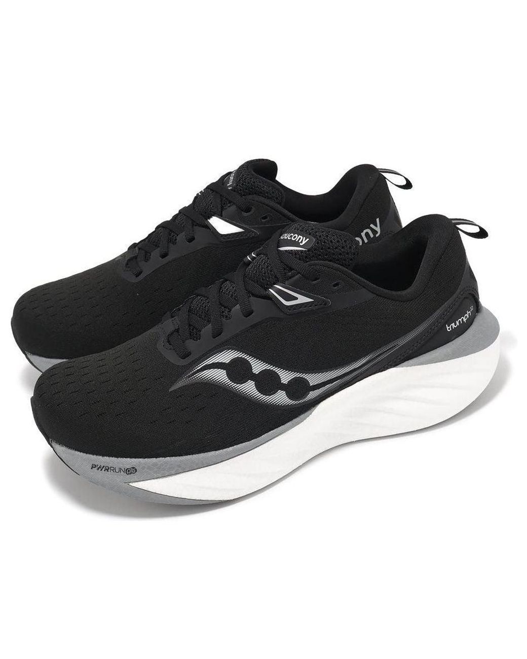 Saucony Black Triumph 22 Wide for men