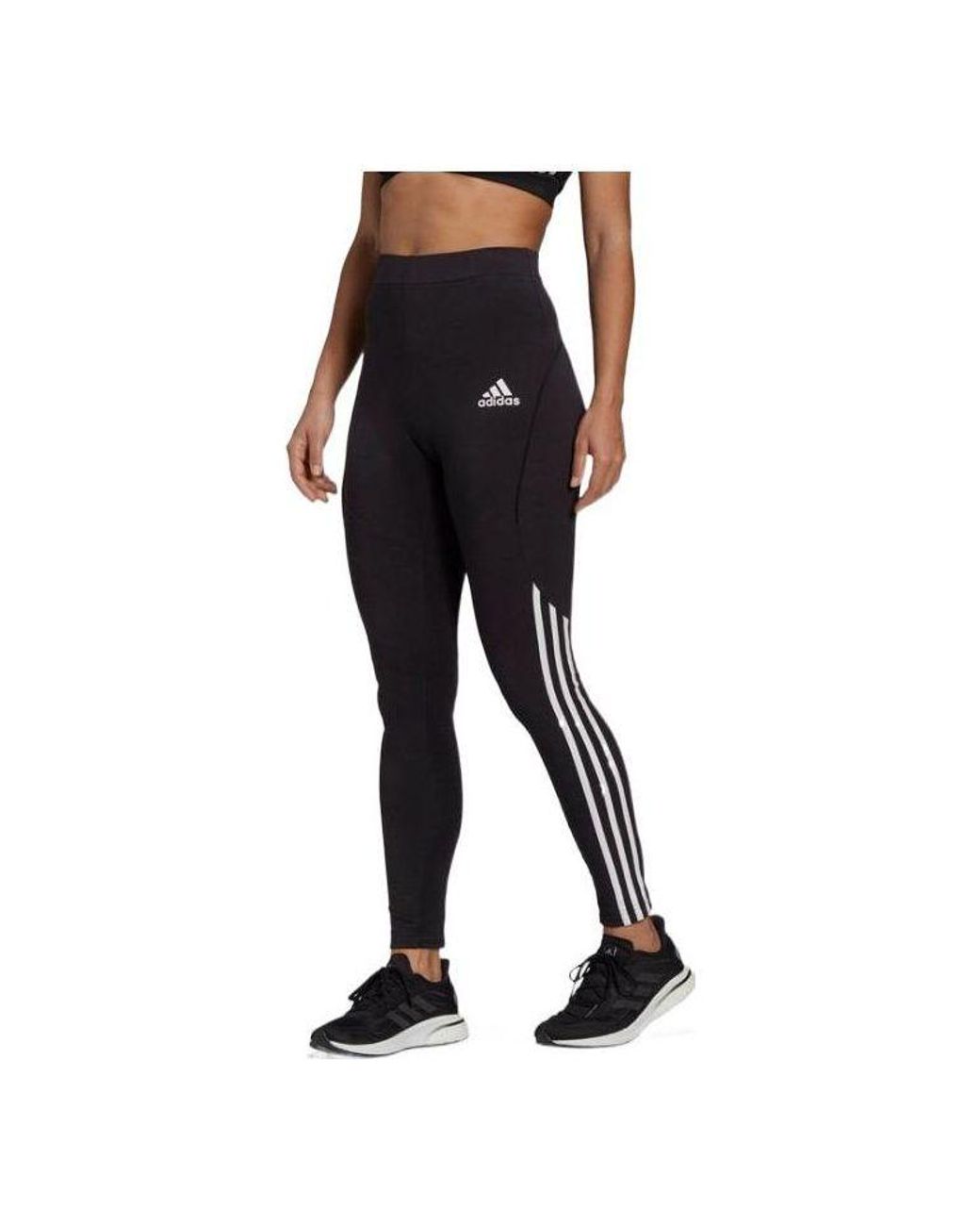 Adidas Black (Wmns) Sportswear Colorblock Leggings Asia Sizing