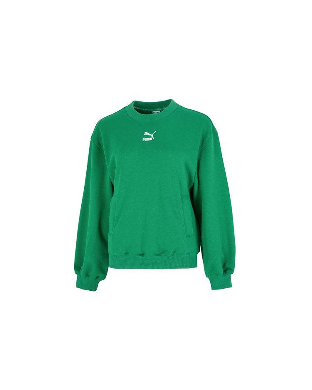 PUMA Green (Wmns) Graphic Sweatshirt