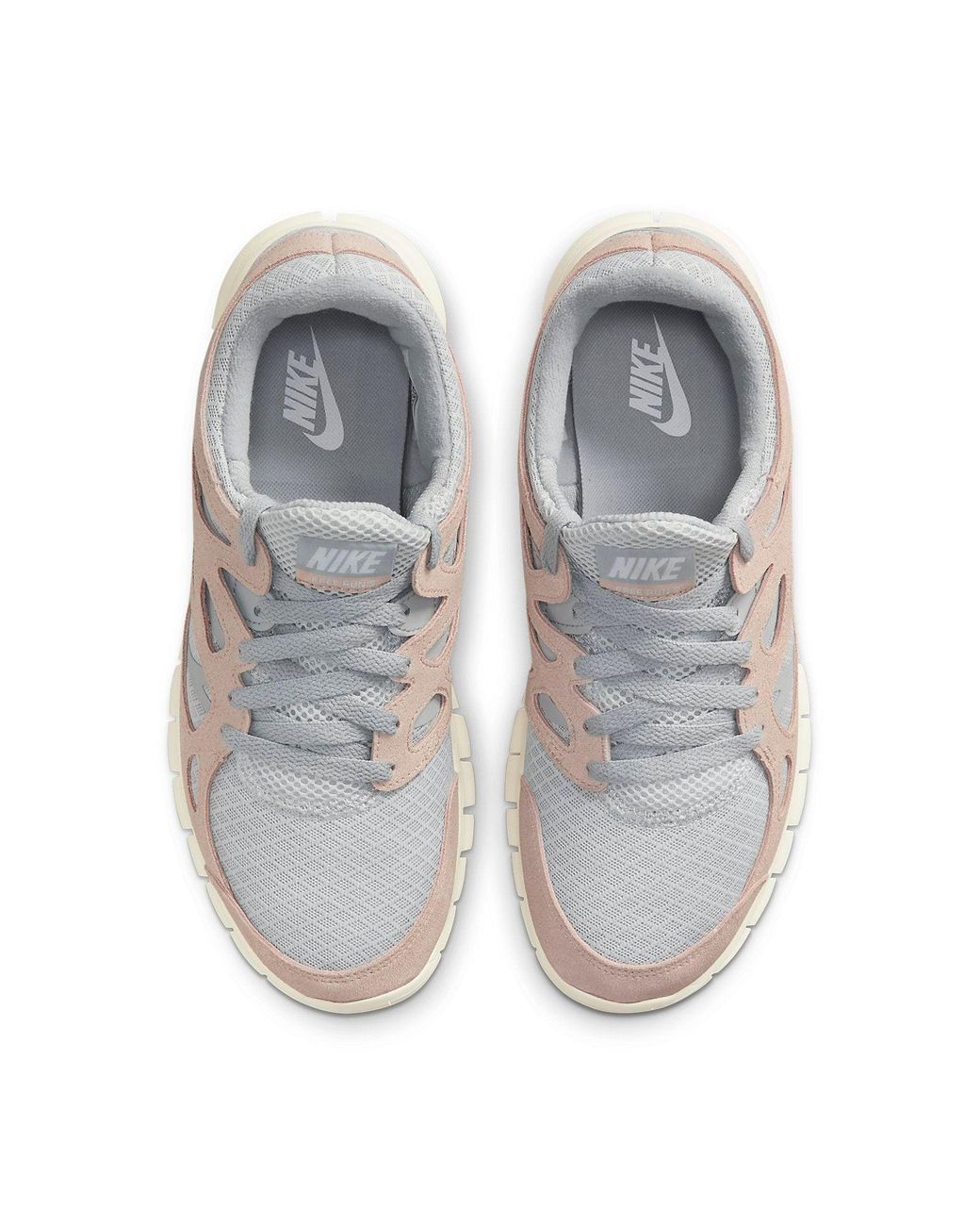 Nike White Free Run 2 'Wolf Fossil Stone' for men