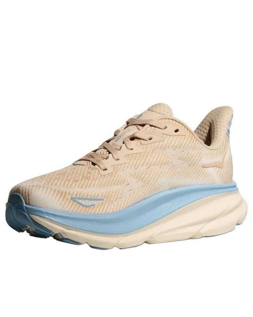 Hoka One One White (Wmns) Clifton 9 'Oak Alabaster'