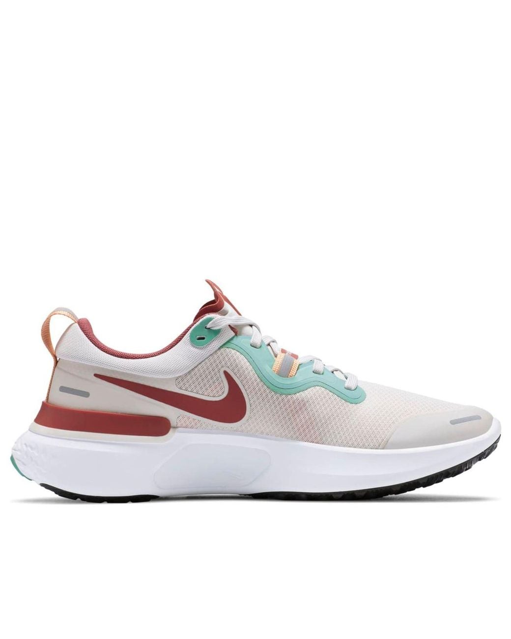 Nike White React Miler 'Light Bone Healing Jade Gelati' for men