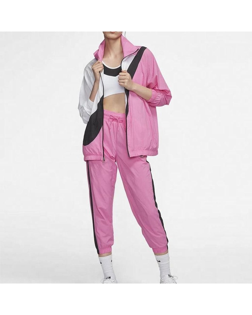 Nike Pink (Wmns) Sportswear Swoosh Jacket