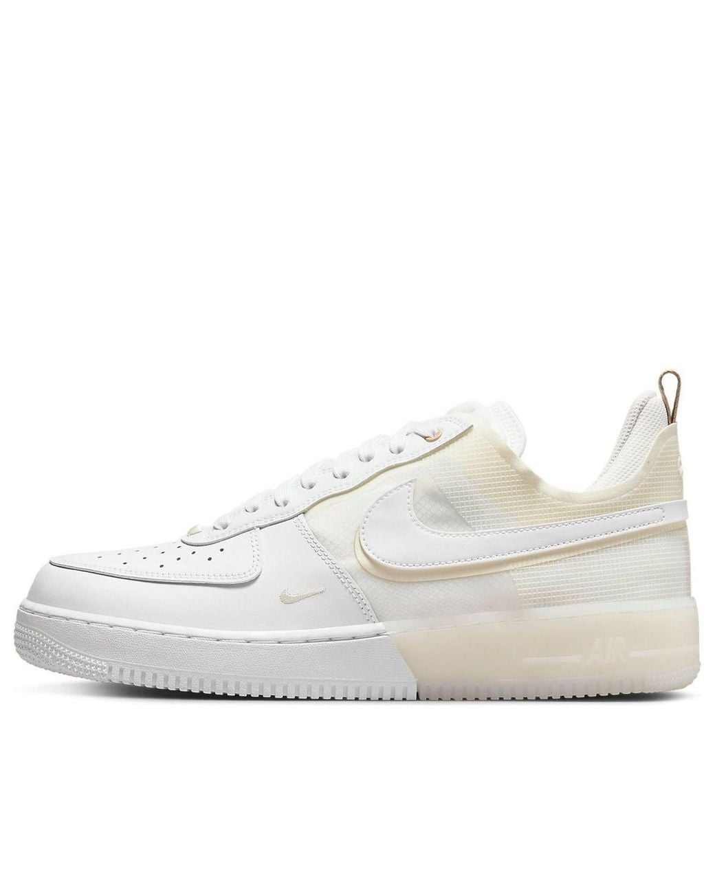 Nike White Air Force 1 React 'Coconut Milk' for men