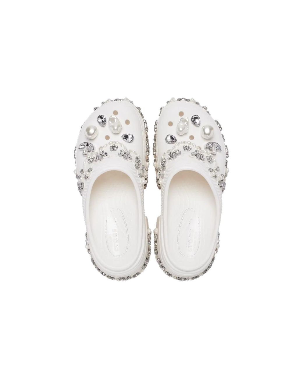 CROCSTM White X Simone Rocha Siren Clog for men