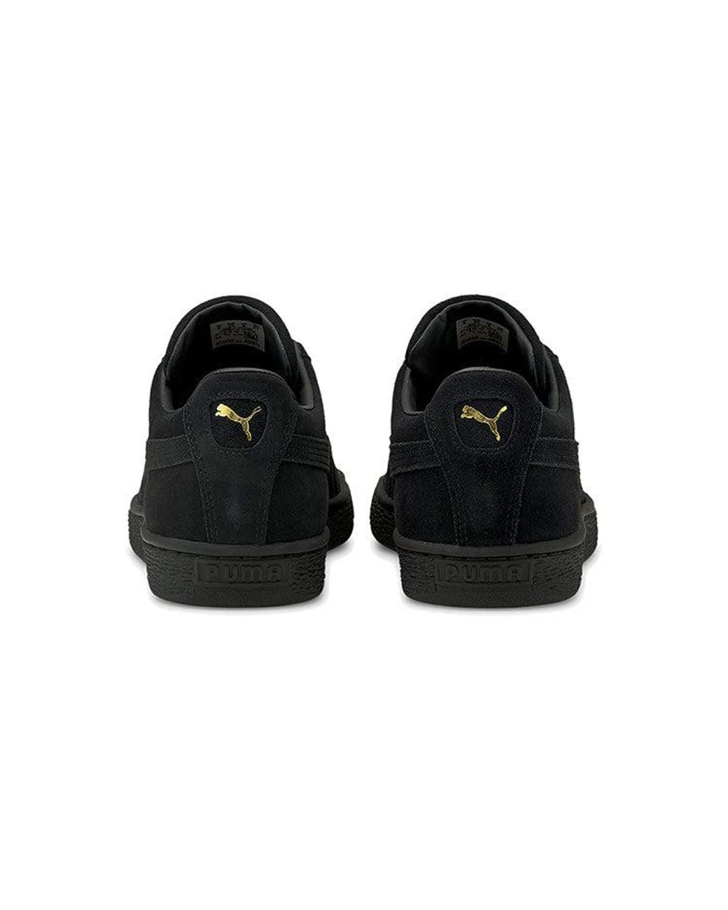 PUMA Black Suede Classic 21 for men