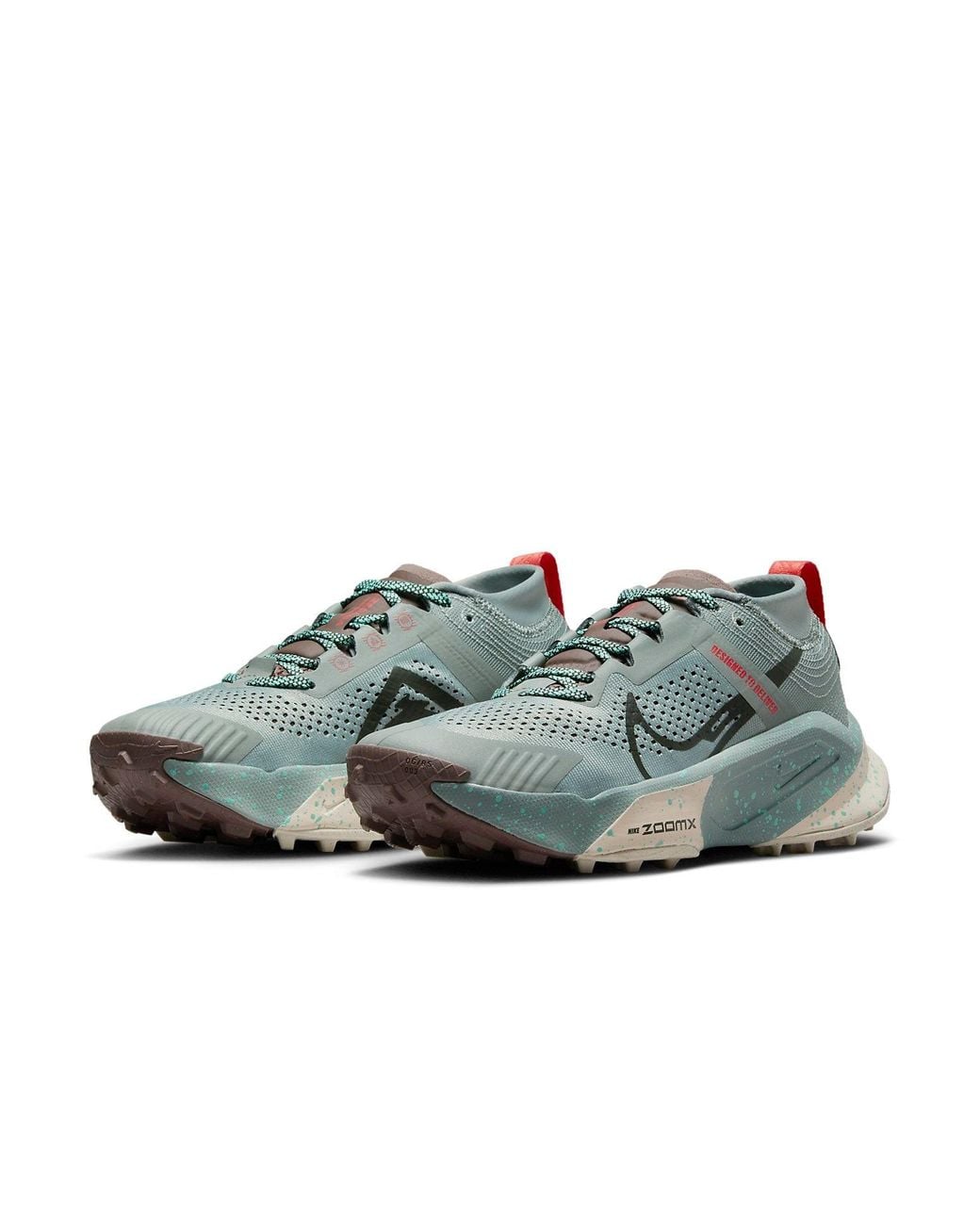 Nike Blue Zoomx Zegama Trail Running Shoe