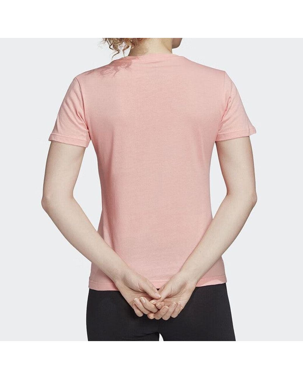 Adidas Pink (Wmns) Logo T-Shirt