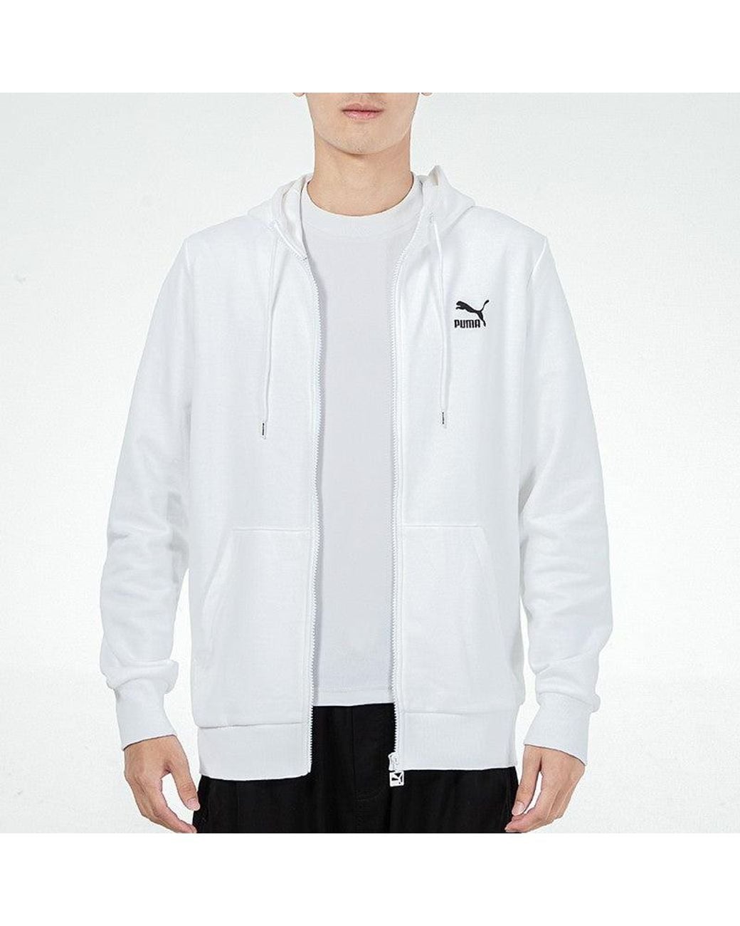 PUMA Blue Classics Tech Full Zip Hoodie for men