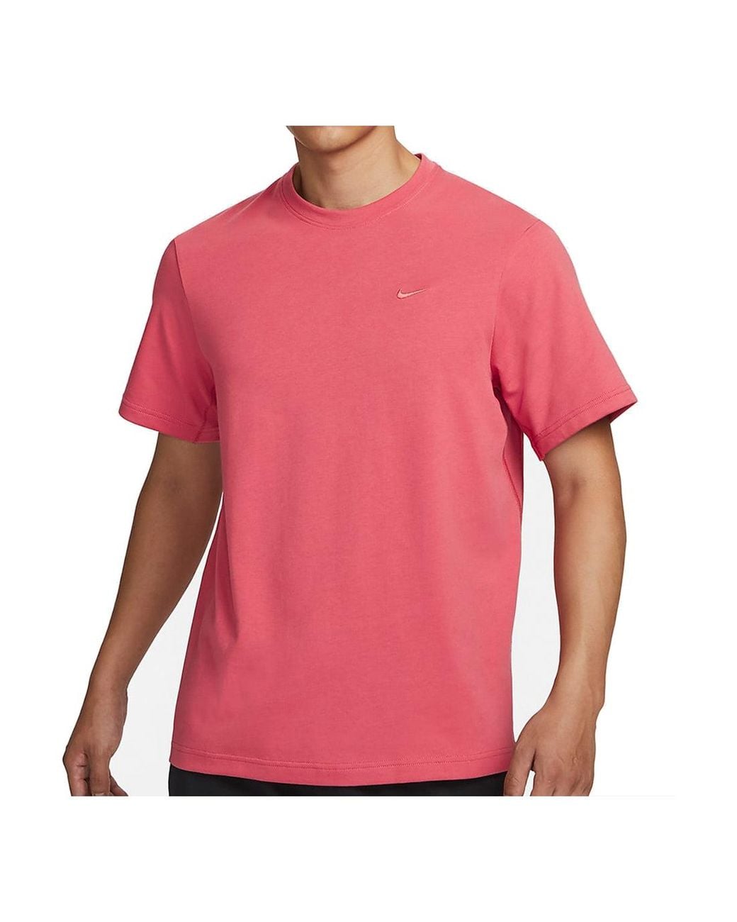 Nike Pink Dri-Fit Primary T-Shirt for men