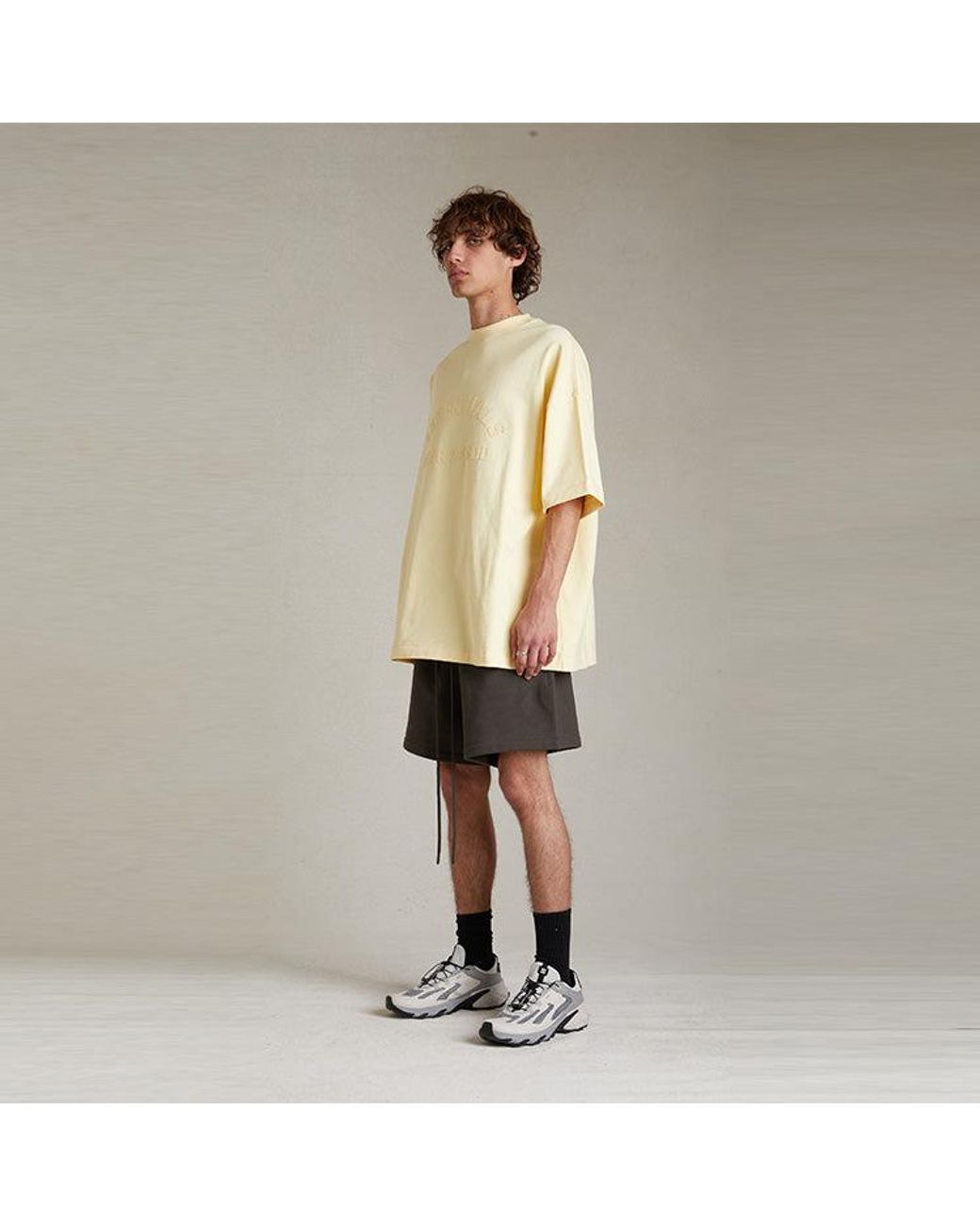 Fear Of God Natural Heavy Jersey Short-Sleeve Tee 'Garden' for men