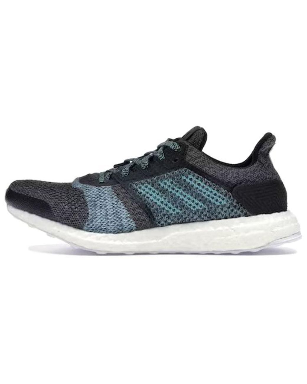 Adidas Blue Parley X Ultraboost St 'Carbon' for men