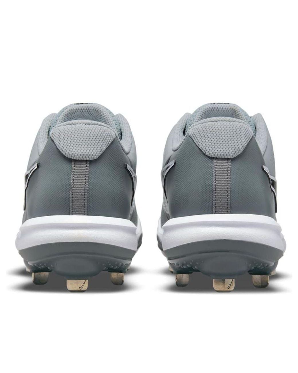Nike Gray Alpha Huarache 3 Varsity Low 'Light Smoke' for men