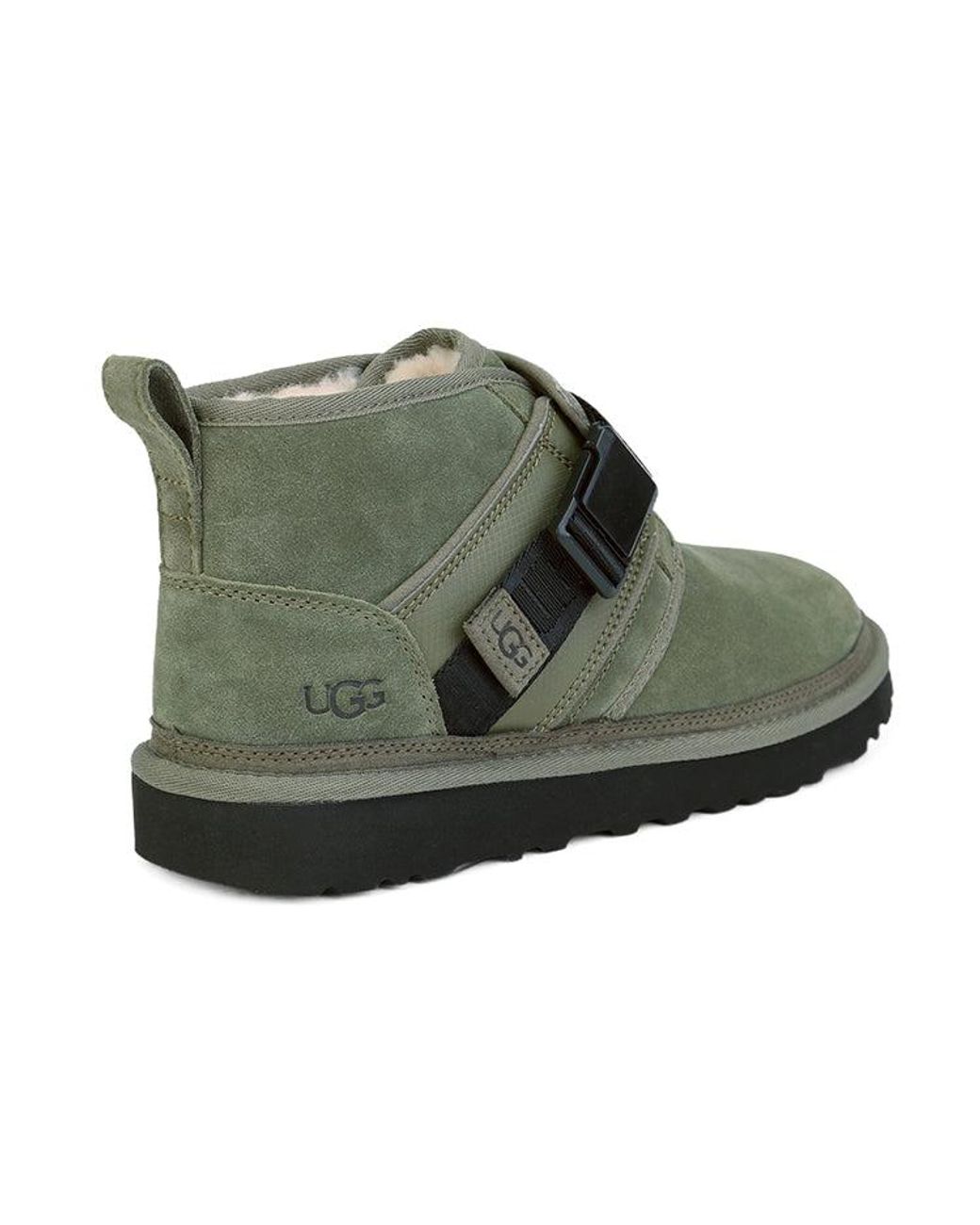 Ugg Green Neumel Snapback Fleece Lined for men