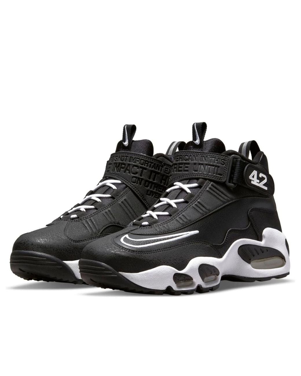 Nike Black Air Griffey Max 1 "Jackie Robinson" Shoes for men