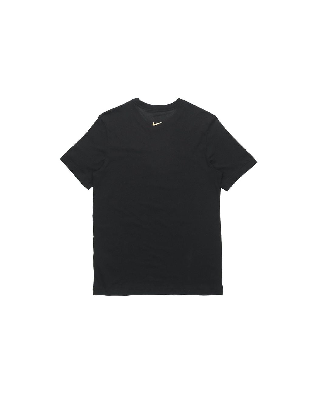 Nike Black Lebron Strive For Greatness Basketball Sports Printing Round Collar T-Shirt for men