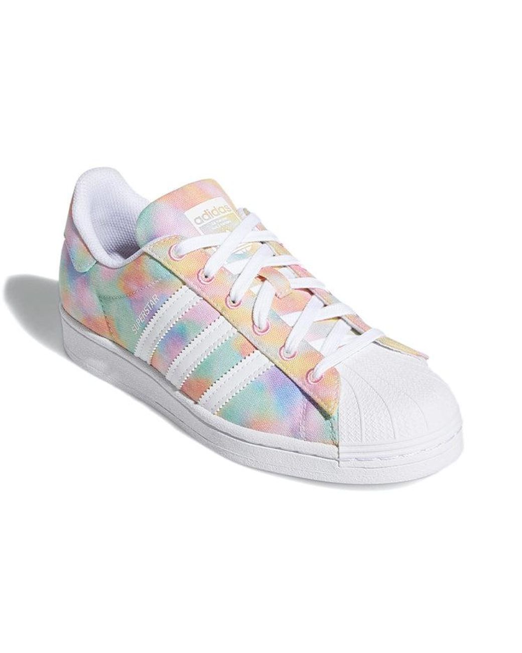 Adidas White (Wmns) Superstar 'Tie-Dye'